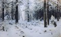 Paisaje clásico de invierno nieve Ivan Ivanovich